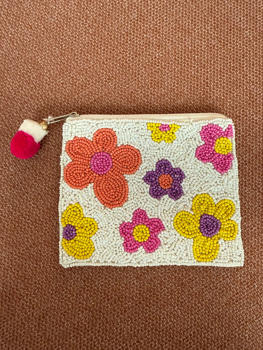 FLOWER GROOVY COIN BAG