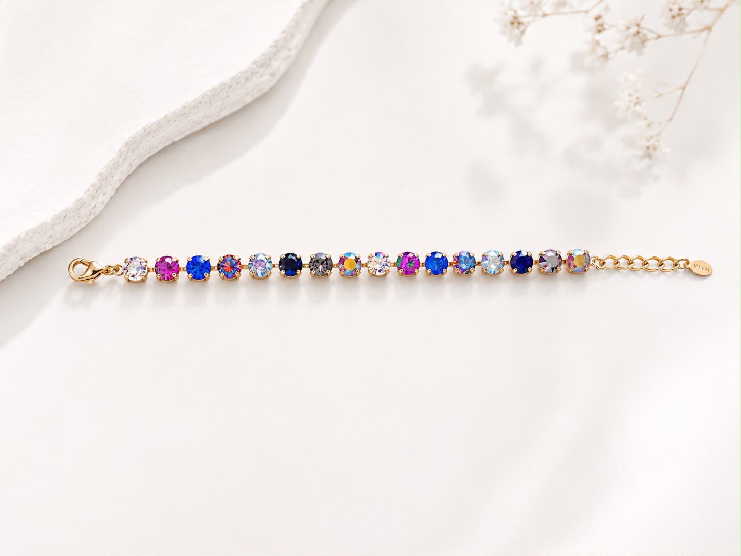 SWAROVSKI BLUE MULTI BRACELET