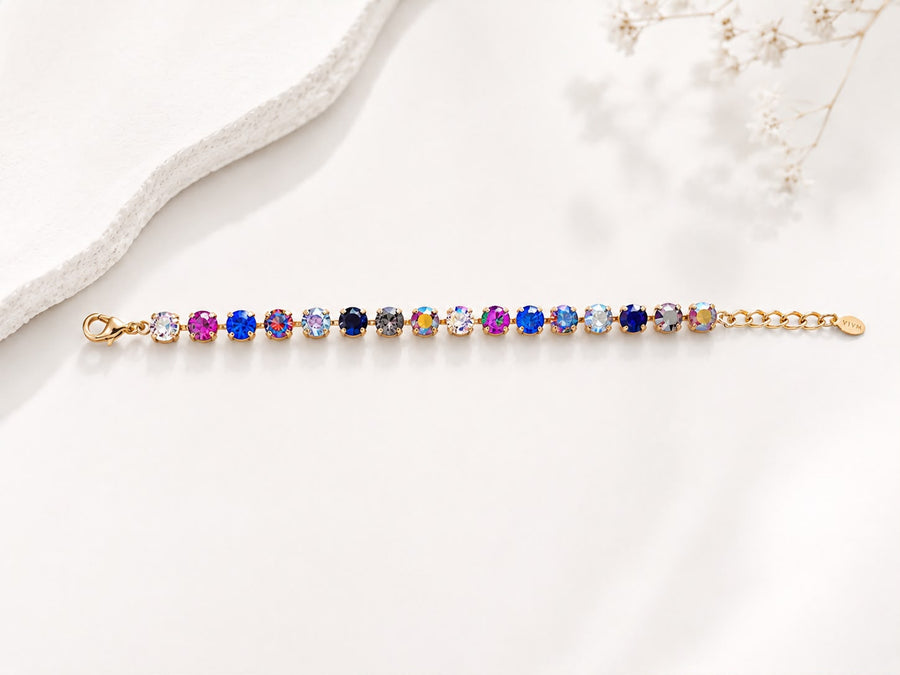 SWAROVSKI BLUE MULTI BRACELET