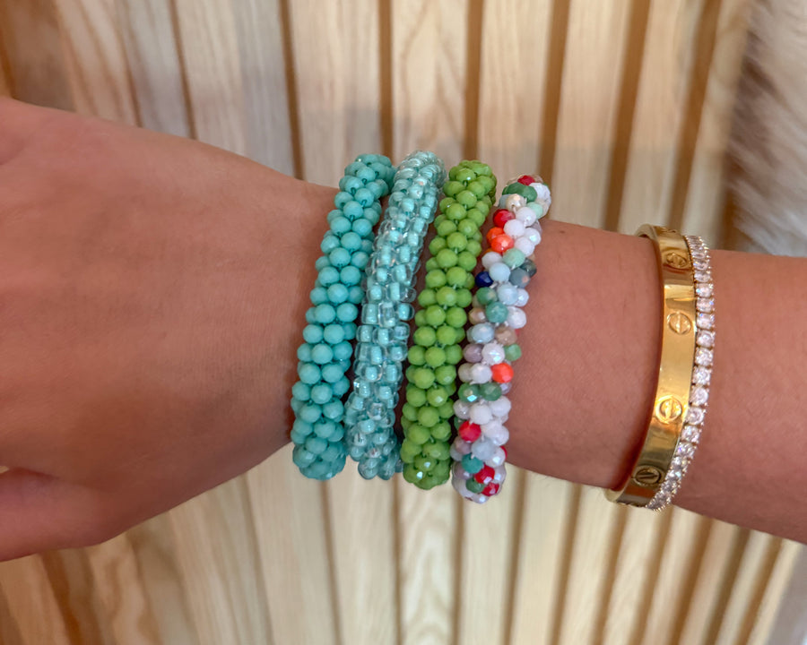 FANCY CRYSTAL ELASTIC BRACELETS