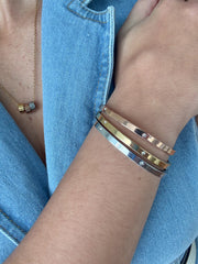 RHINESTONE NAIL BANGLE