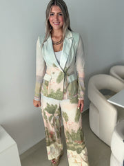 PASTEL PRINTED LONG PANTS