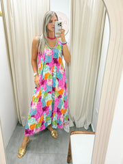 TIE-DYE MAXI DRESS