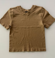 NUDE SMOOTH CROP BASIC TOP
