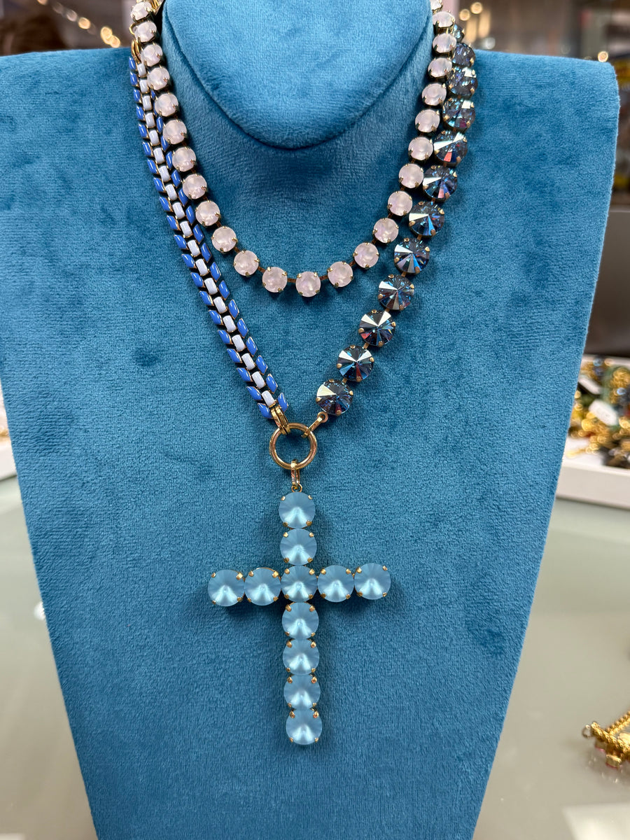 BLUE FELICITY NECKLACE