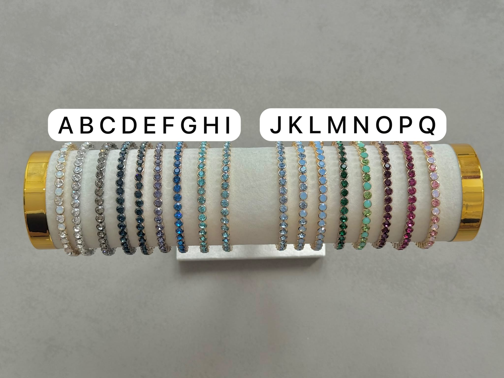 RHINESTONES BANGLE