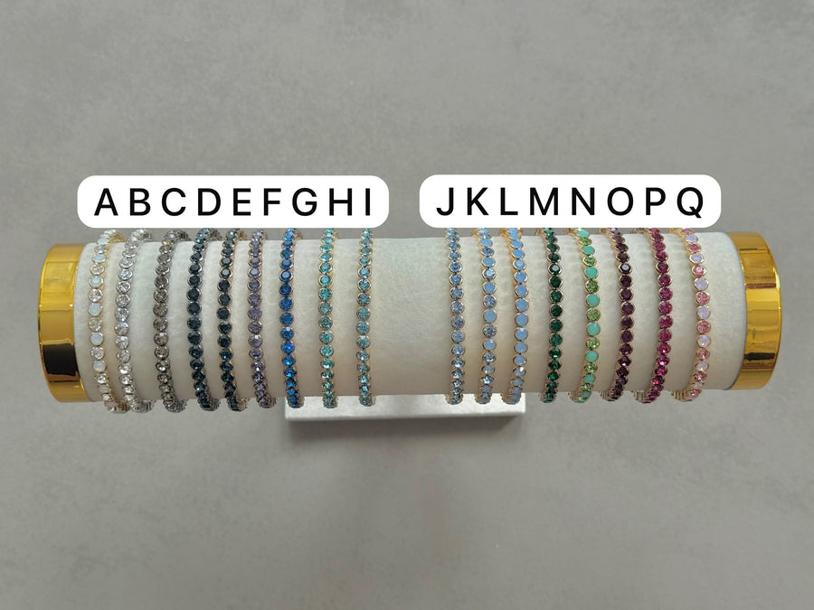 RHINESTONES BANGLE