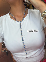 BABY L.A. NECKLACES IN BLUE TONES
