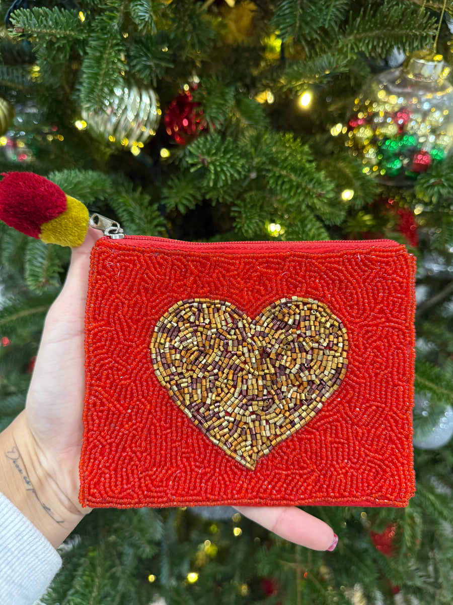 HEART COIN BAG