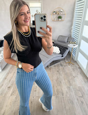 BLACK CORSET TOP