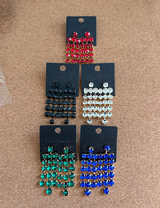FANCY RHINESTONES EARRINGS