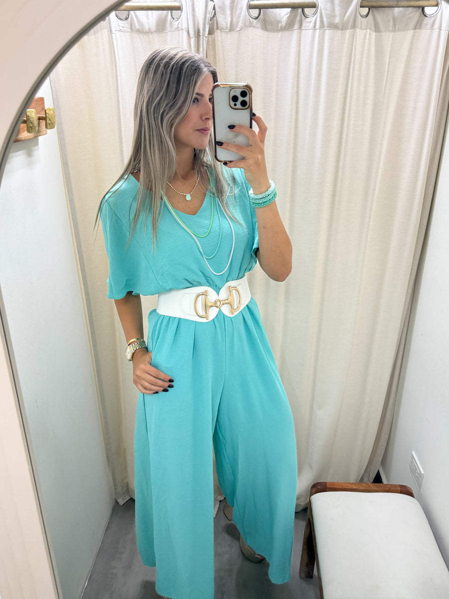 AQUA JUMPSUIT