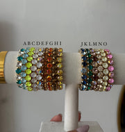 SWAROVSKI THIN ELASTIC BRACELETS