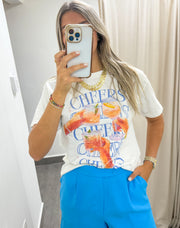 "CHEERS" TSHIRT