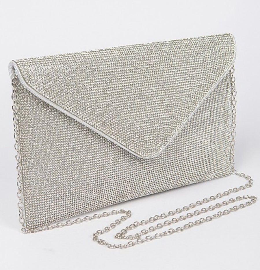 RHINESTONE CLUTCH
