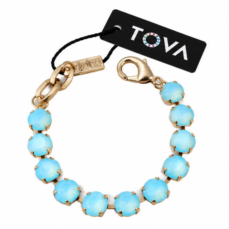 IZZY BRACELET IN WHITE OPAL MINT