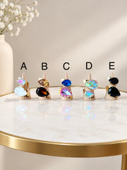 SWAROVSKI DROP RING