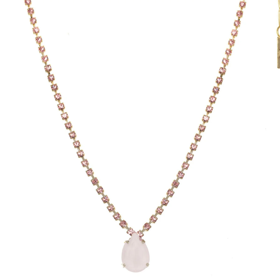 MILLI NECKLACE IN PINK OPAL/LIGHT ROSE