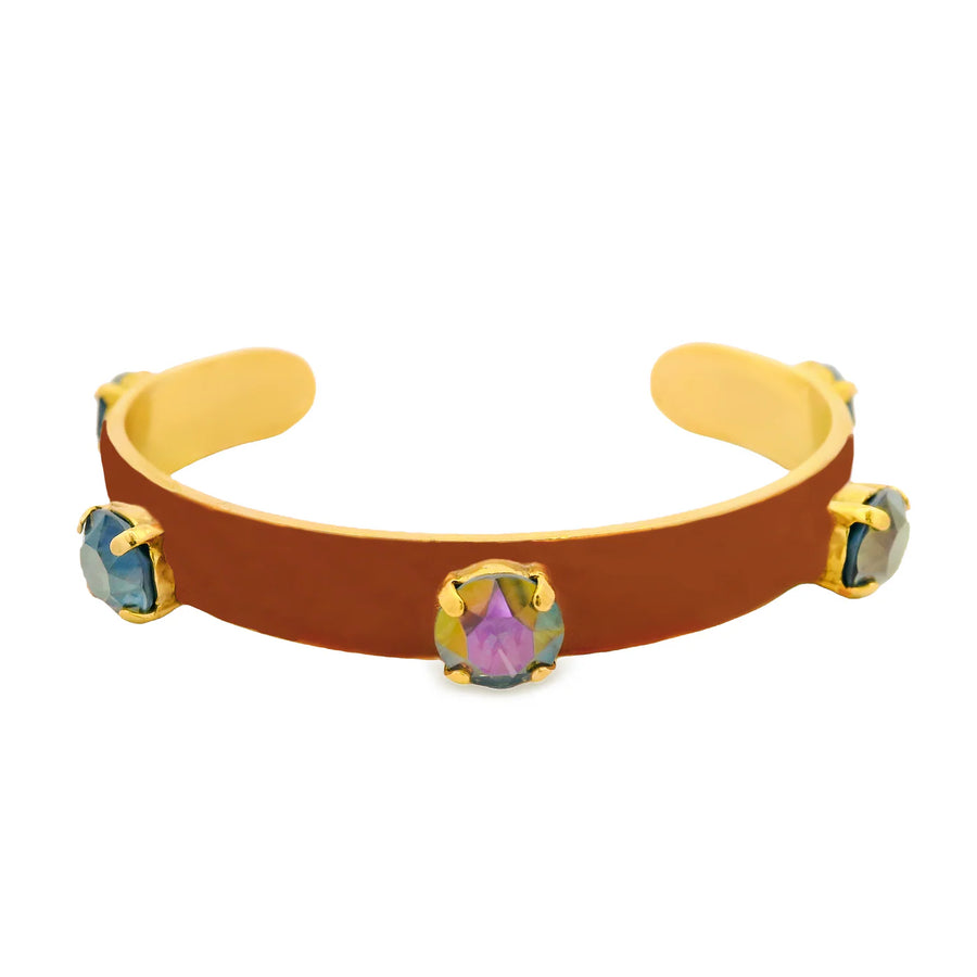 KENNEDY CUFF IN CHOCOLATE