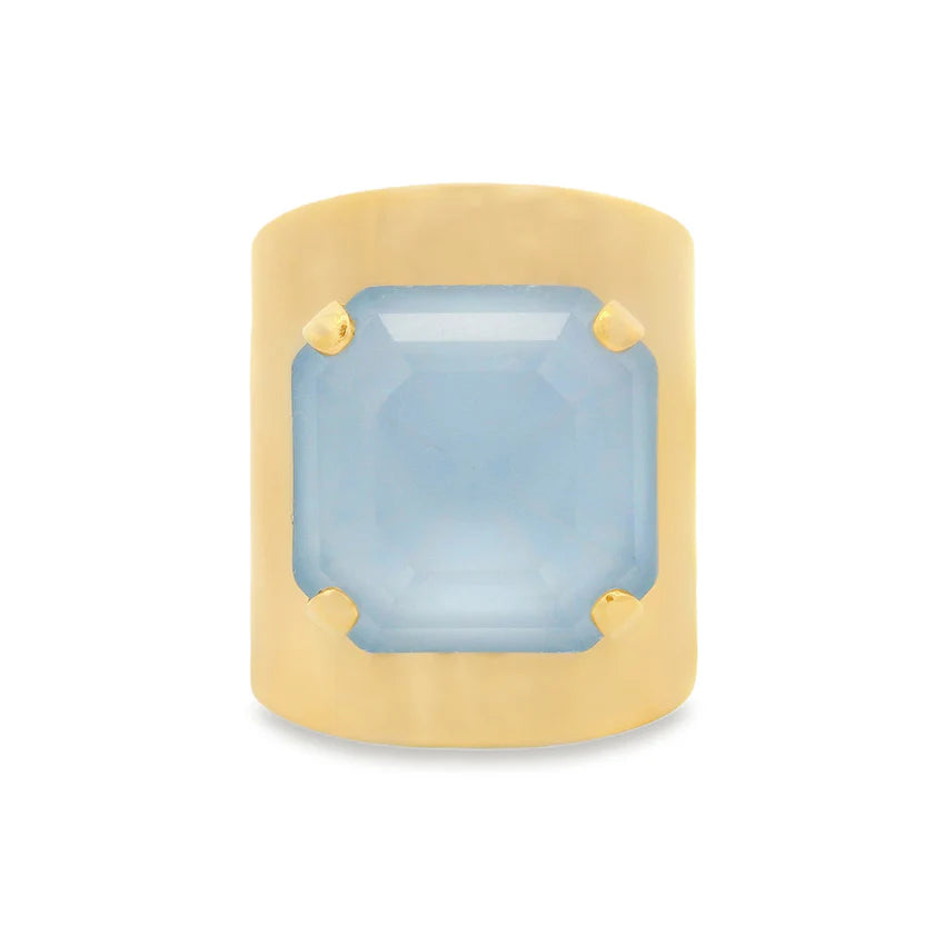 NIKKI RING IN FAIRY DUST ULTRA BABY BLUE