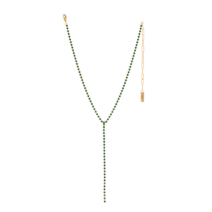KASSANDRA NECKLACE IN EMERALD