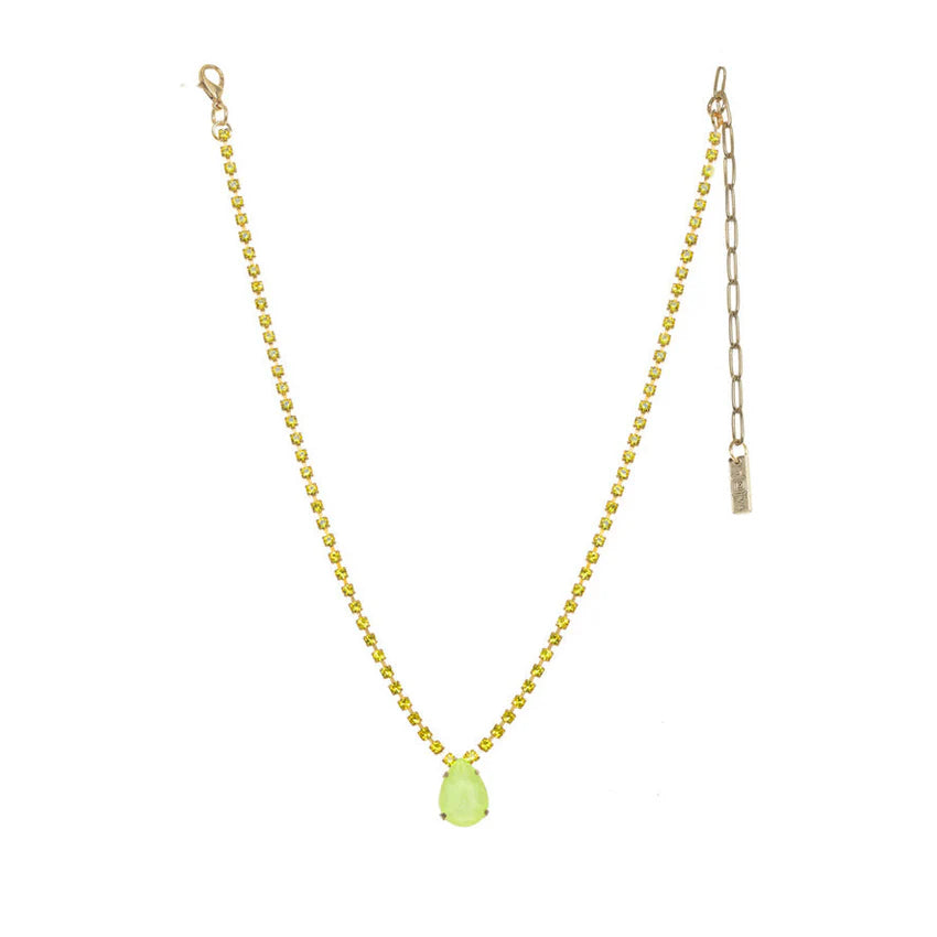 MILLI NECKLACE IN ELECTRIC YELLOW