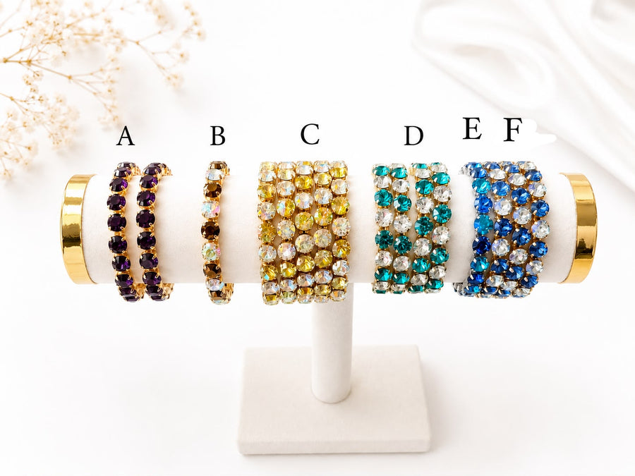 SWAROVSKI  ELASTIC BRACELET