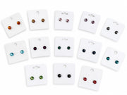 CRYSTAL STUD EARRINGS