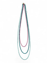 PASTEL COLORS 3- LAYER NECKLACE COLLAB