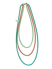 PASTEL COLORS 3- LAYER NECKLACE COLLAB