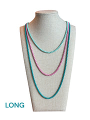 PASTEL COLORS 3- LAYER NECKLACE COLLAB