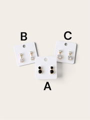 ZIRCONIA DROP EARRINGS