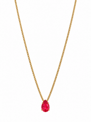 LUMI NECKLACE IN ELECTRIC PINK SUMMER