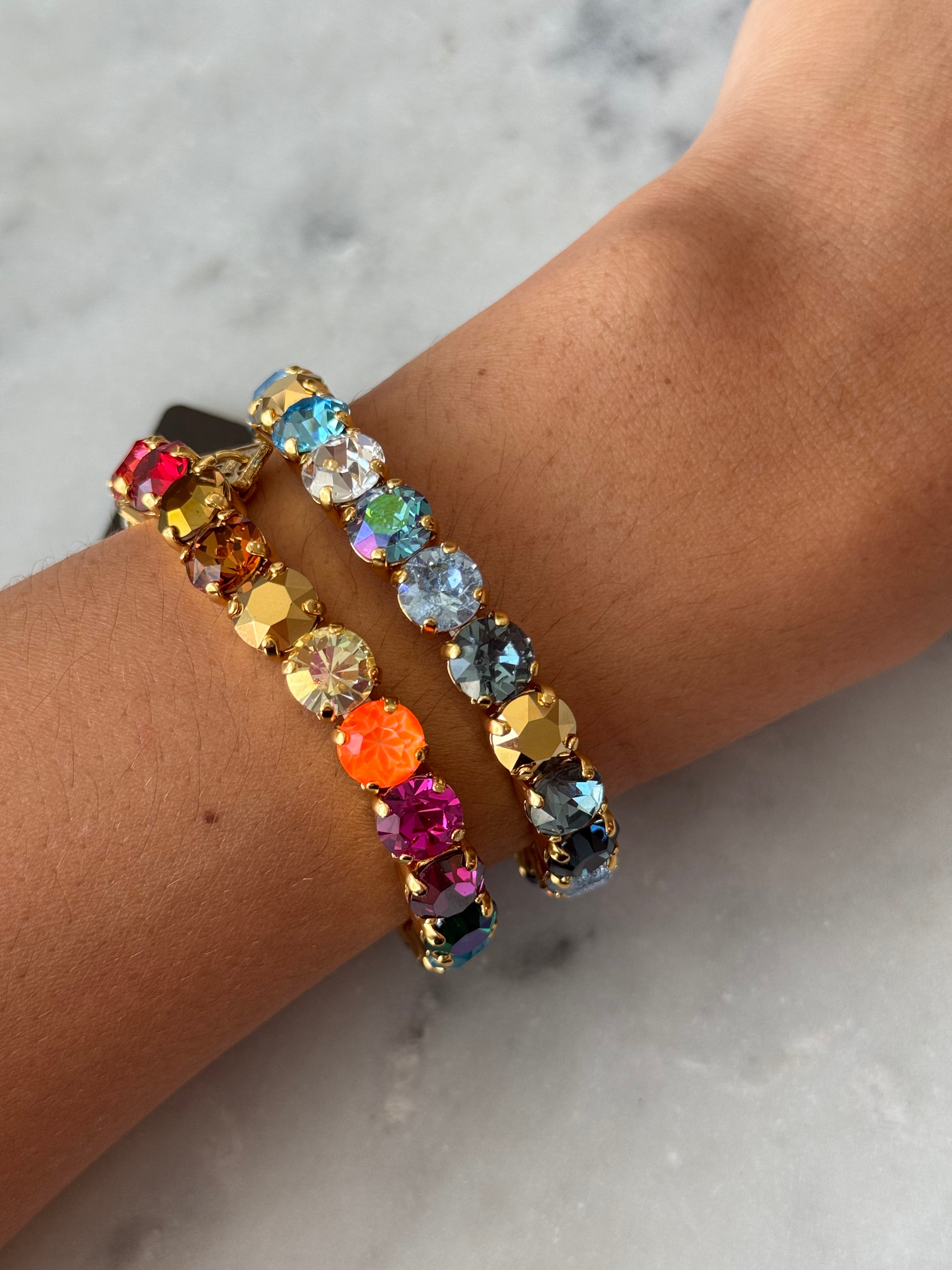 OAKLAND STRETCHY WATERMELON MIX BRACELET