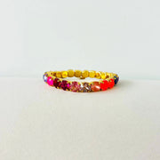 OAKLAND STRETCHY WATERMELON MIX BRACELET