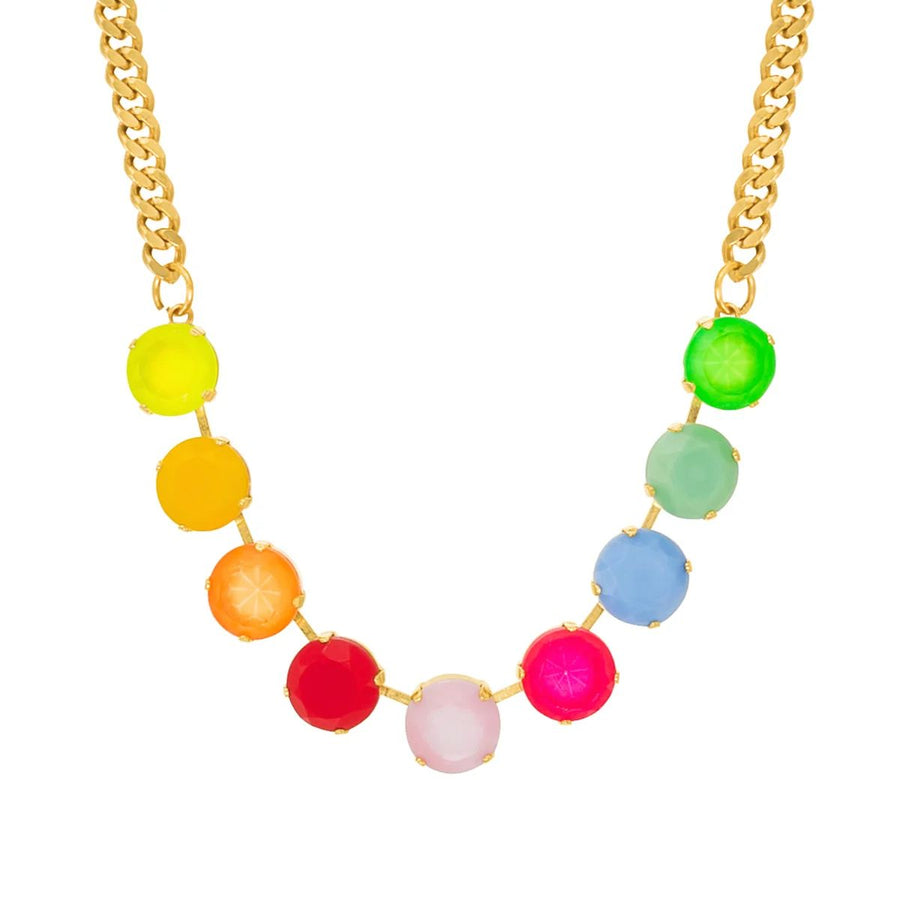 MINI SOFIA NECKLACE IN ELECTRIC COWBOY
