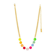 MINI SOFIA NECKLACE IN ELECTRIC COWBOY