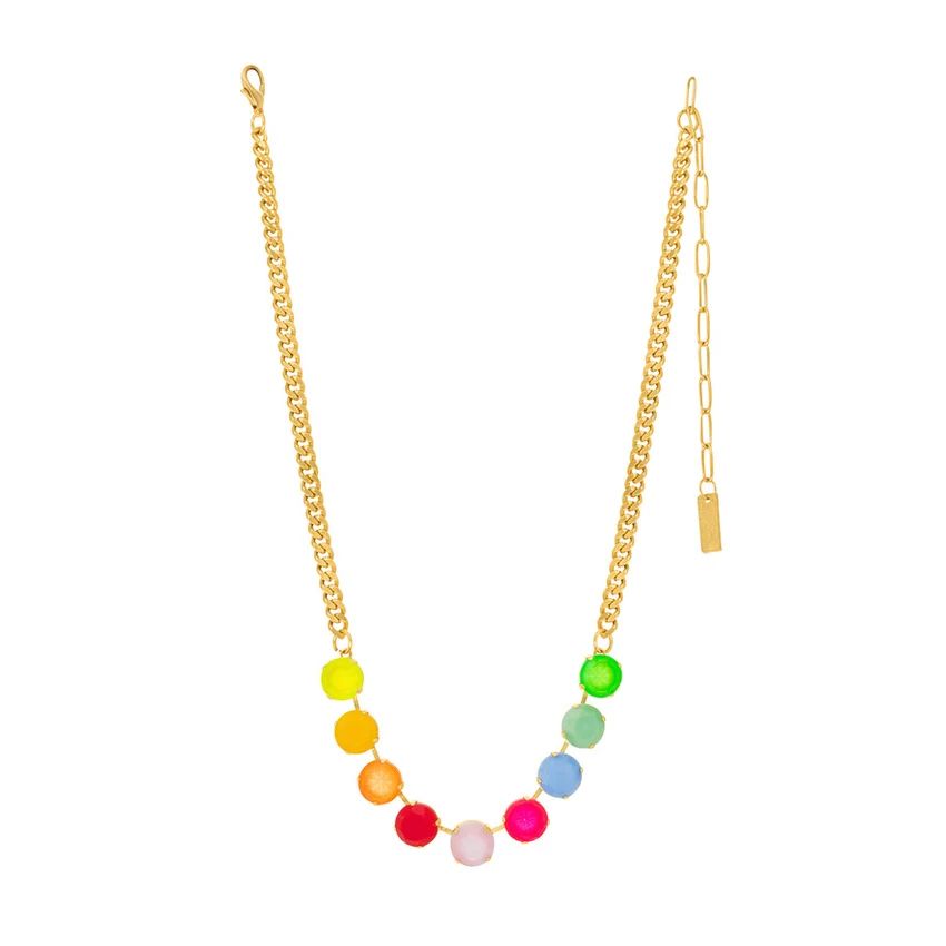 MINI SOFIA NECKLACE IN ELECTRIC COWBOY