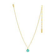 TALIA NECKLACE IN SOFT MINT