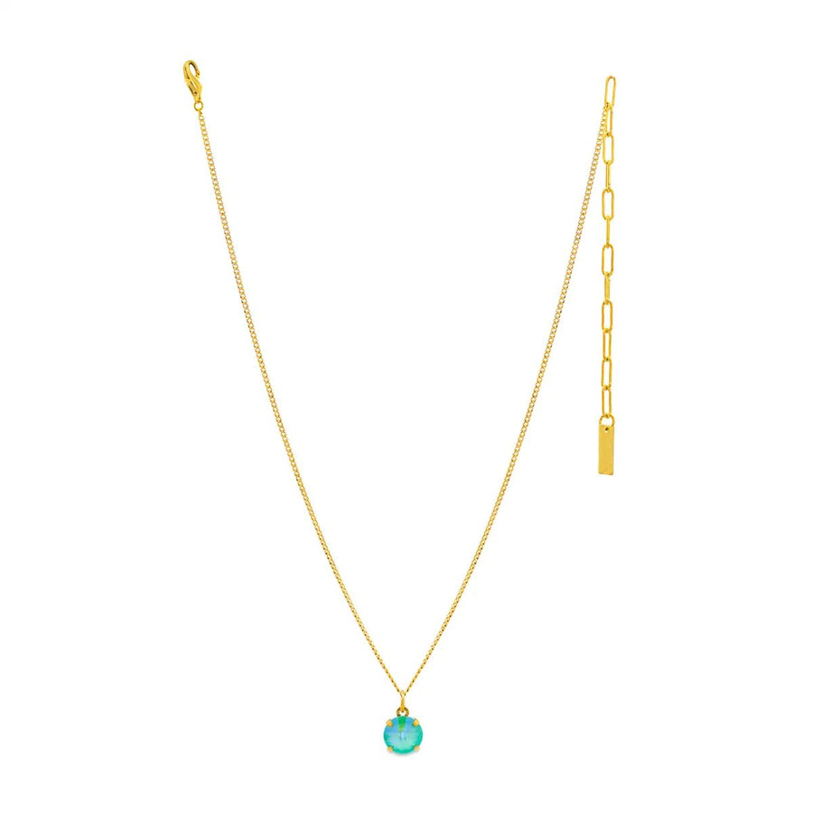 TALIA NECKLACE IN SOFT MINT