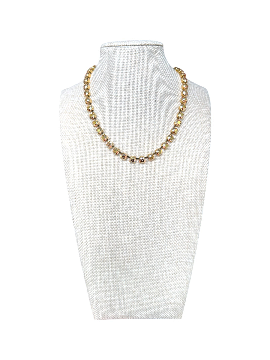 SARINA GOLD CHAMPAGNE NECKLACE