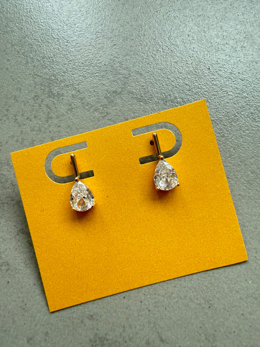 MINI CLEAR DROP STUD