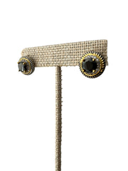 THREE COLOR ZIRCONIA EARRING