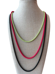 MULTICOLOR 3-LAYERED NECKLACE COLLAB