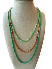 MULTICOLOR 3-LAYERED NECKLACE COLLAB