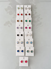 GOLD SWAROVSKI STUDS