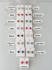 GOLD SWAROVSKI STUDS