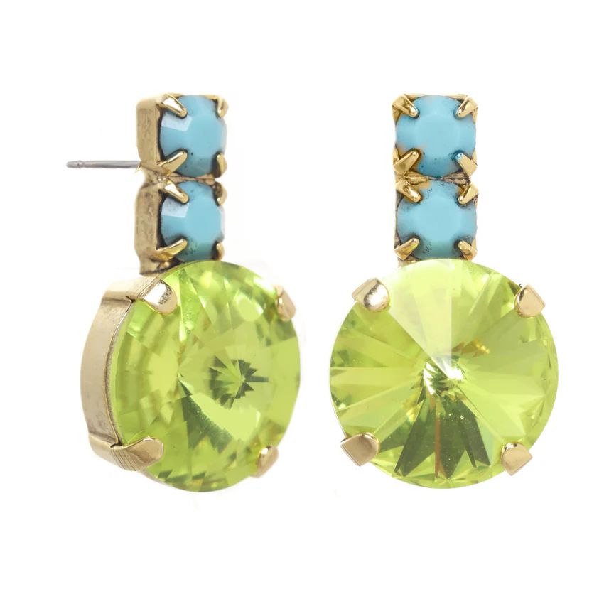 DEE EARRINGS IN CITRUS LIME