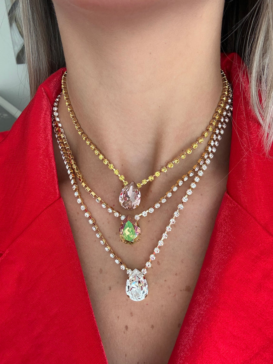 MILLI NECKLACE IN CLEAR