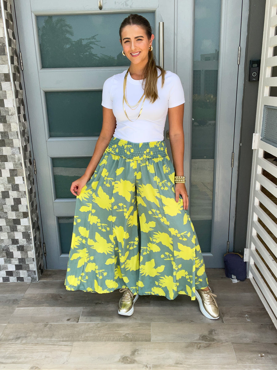 WIDE FLARE PALAZZOS